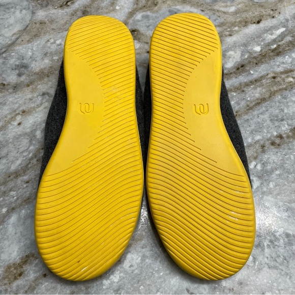 MAHABIS Classic Gray Wool Slippers Removable insole EU45 US Mens 11-11.5 - Picture 9 of 10